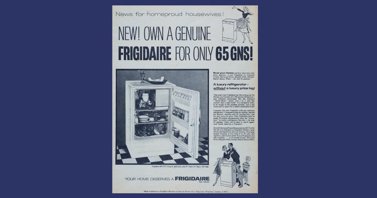 Representative Image Source: 1957: A Frigidaire refrigerator with the door open showing the shelving and contents. (Photo by Picture Post/Hulton Archive/Getty Images)