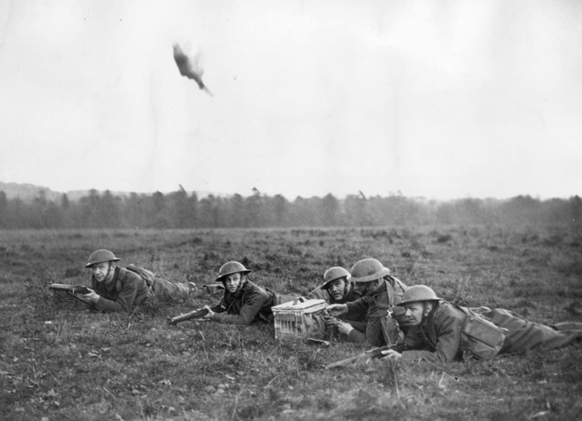 Representative Image Source:  A carrier pigeon is released from its basket by British soldiers during World War II, with a message secured to its leg. (Photo by David Savill/Topical Press Agency/Getty Images)