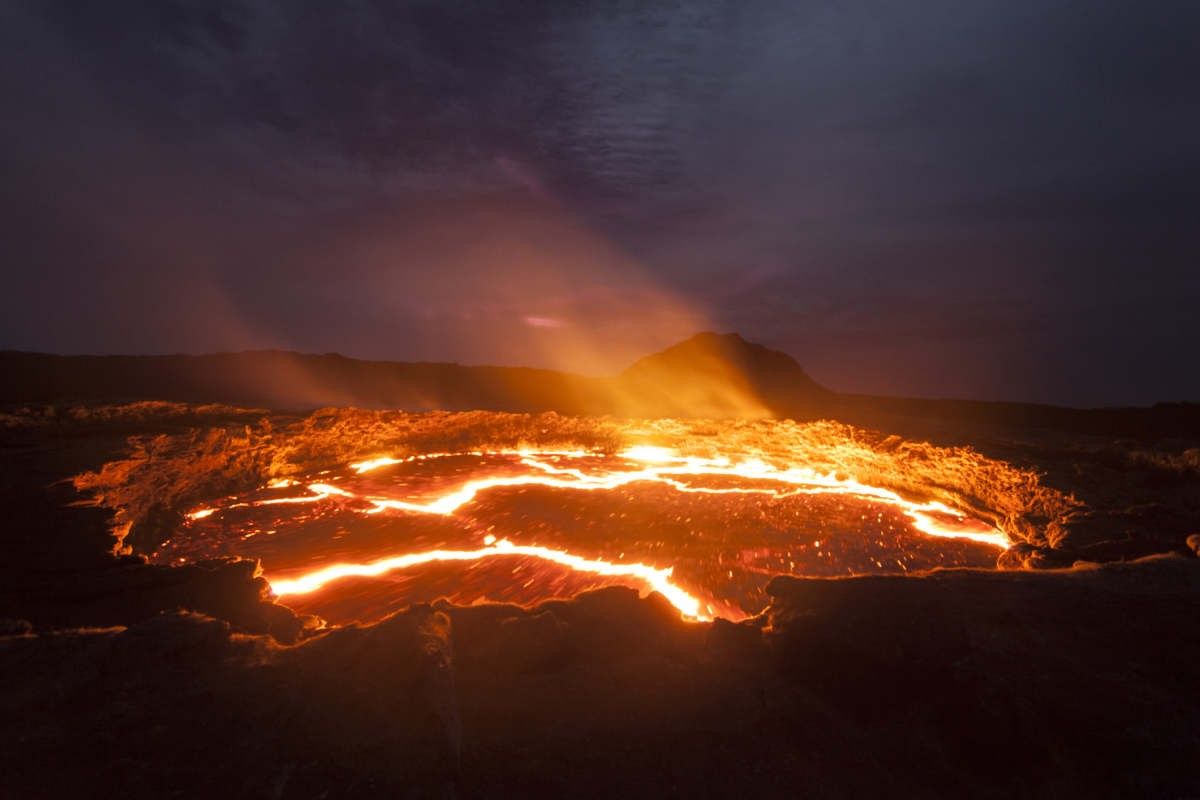 Representative Image Source: Erta Ale active volcano in Ethiopia. (Getty Images)