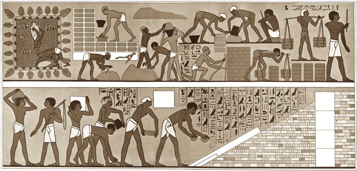 Representative Image Source: Captives making bricks for the Temple of Ammon at Thebes, Egypt. (Photo by Culture Club/Getty Images)