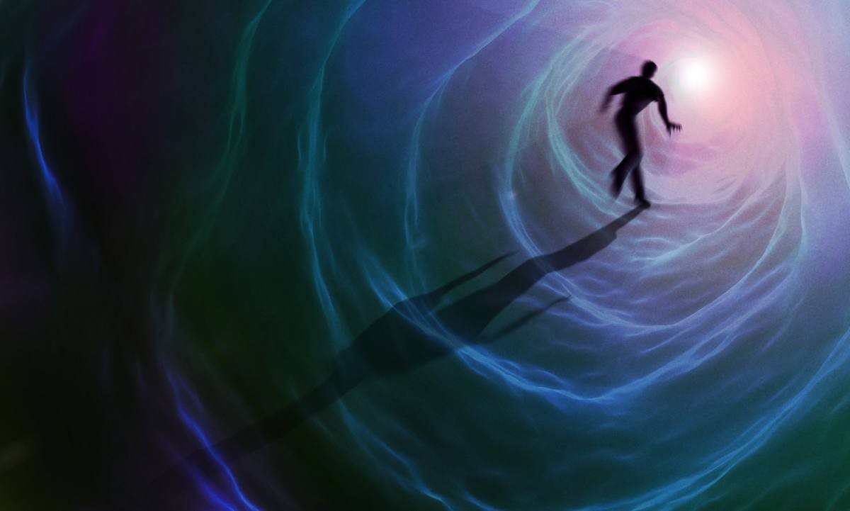 Representative Image Source: Conceptual artwork representing a near-death experience. (Getty Images)