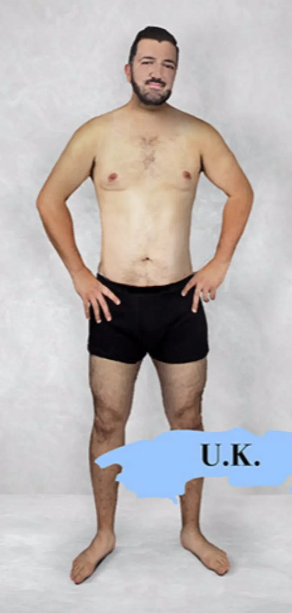 Photoshopped for U.K.