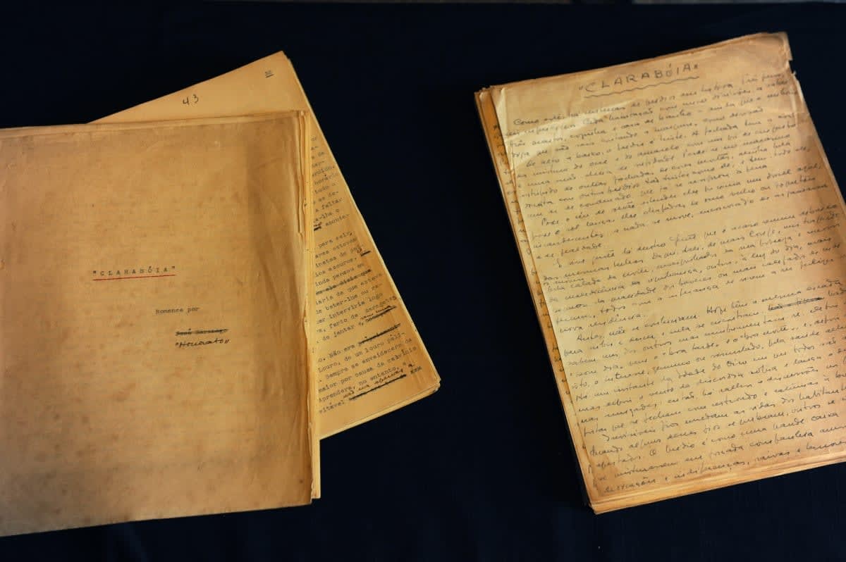 Image Source: First typescript with notes and manuscript of 'Claraboya', early novel of the Portuguese writer Jose Saramago, exposed at Casa de America during the presentation of the novel on March 1, 2012 in Madrid, Spain (Photo by Quim Llenas/Getty Images)