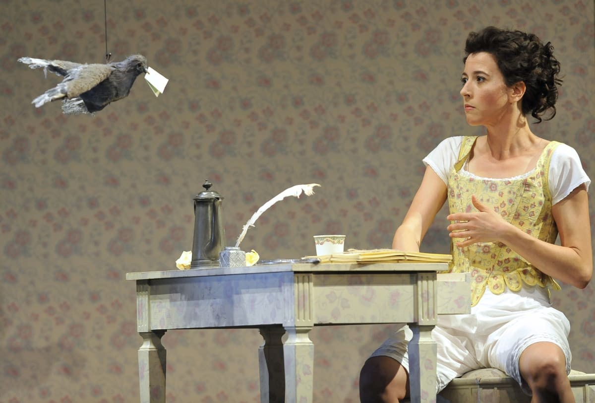 Image Source: Lisette Oropesa as Norina in Gaetano Donizetti's Don Pasquale at Glyndebourne Opera House on July 13, 2017 in Glyndebourne, East Sussex. (Photo by Robbie Jack/Corbis via Getty Images)