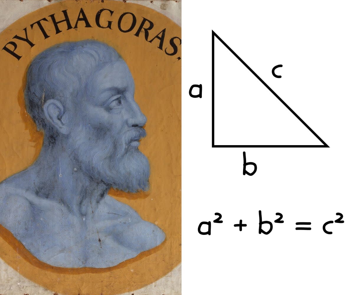 Image Source: Pythagoras of Samos, circa 1650-1660. Found in the Collection of Skokloster Castle. Artist Sandrart, Joachim, von (1606-1688). (Photo by Fine Art Images/Heritage Images via Getty Images)