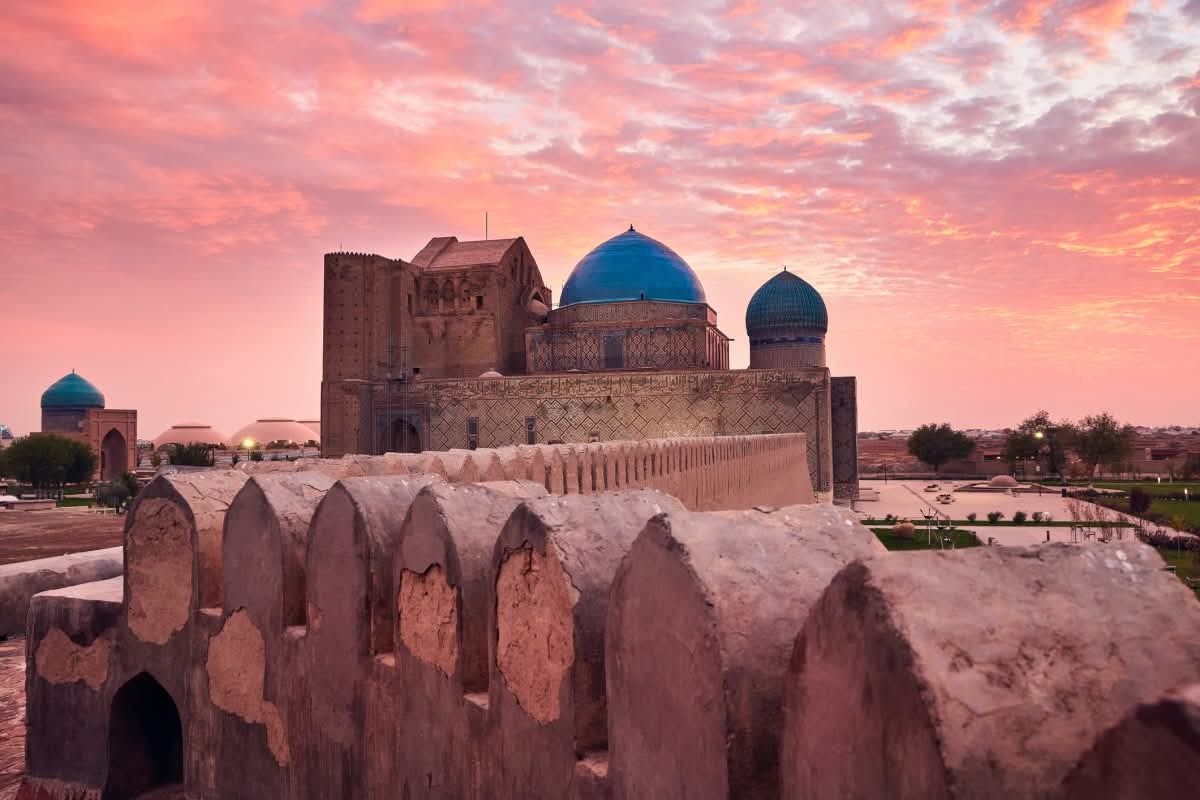 Mausoleum of Khoja Ahmed Yasavi in Turkestan (Representative Image Source: Getty Images | ByHeaven)