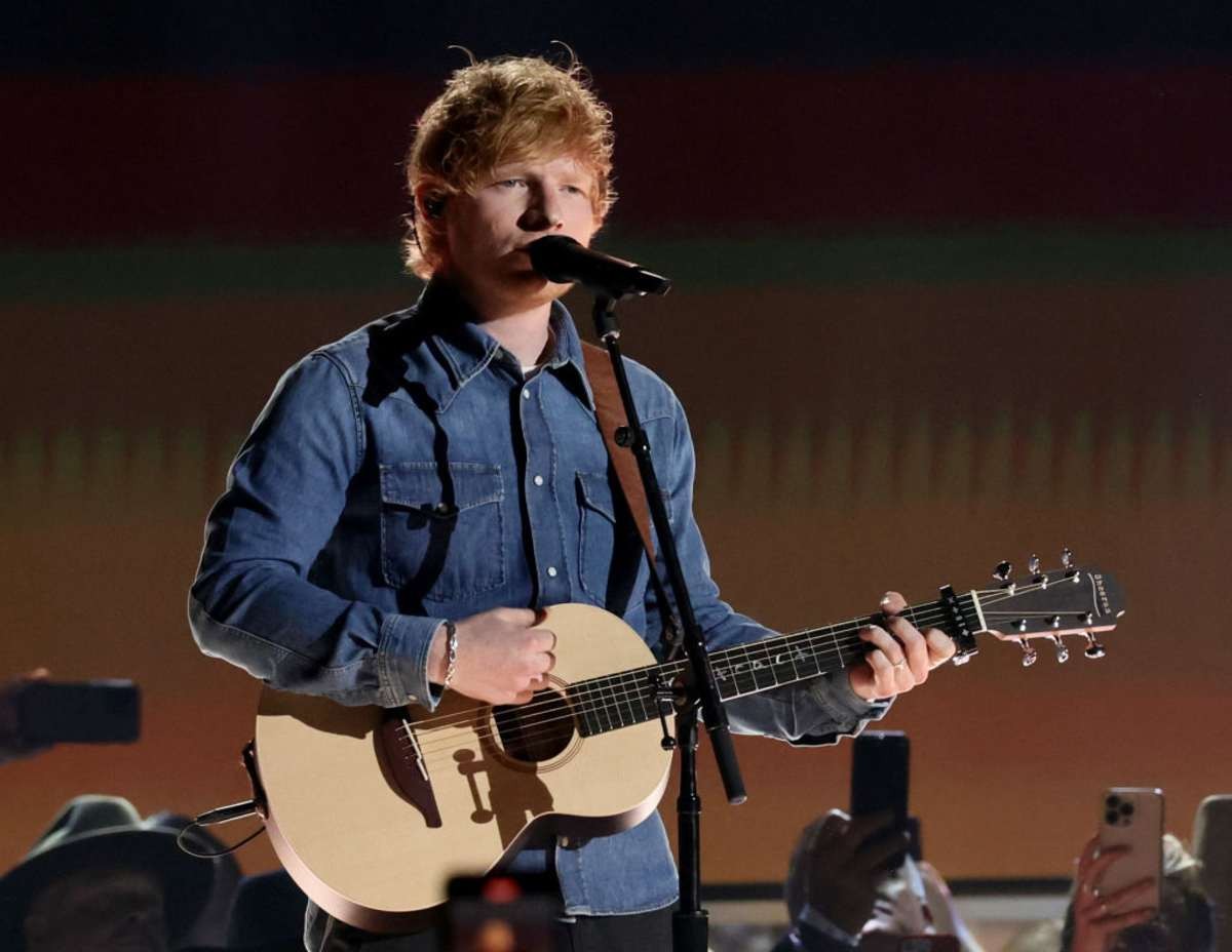 Ed Sheeran performs onstage during the 58th Academy Of Country Music Awards at The Ford Center on May 11, 2023 in Texas. (Image Source: Getty Images | Photo by Theo Wargo)