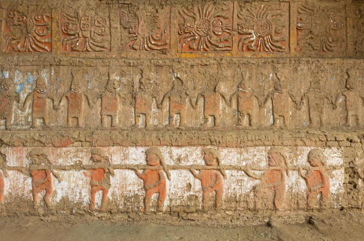 Moon Pyramid Bas Relief Mural, Peru (Representative Image Source: Getty Images | SL_photography)
