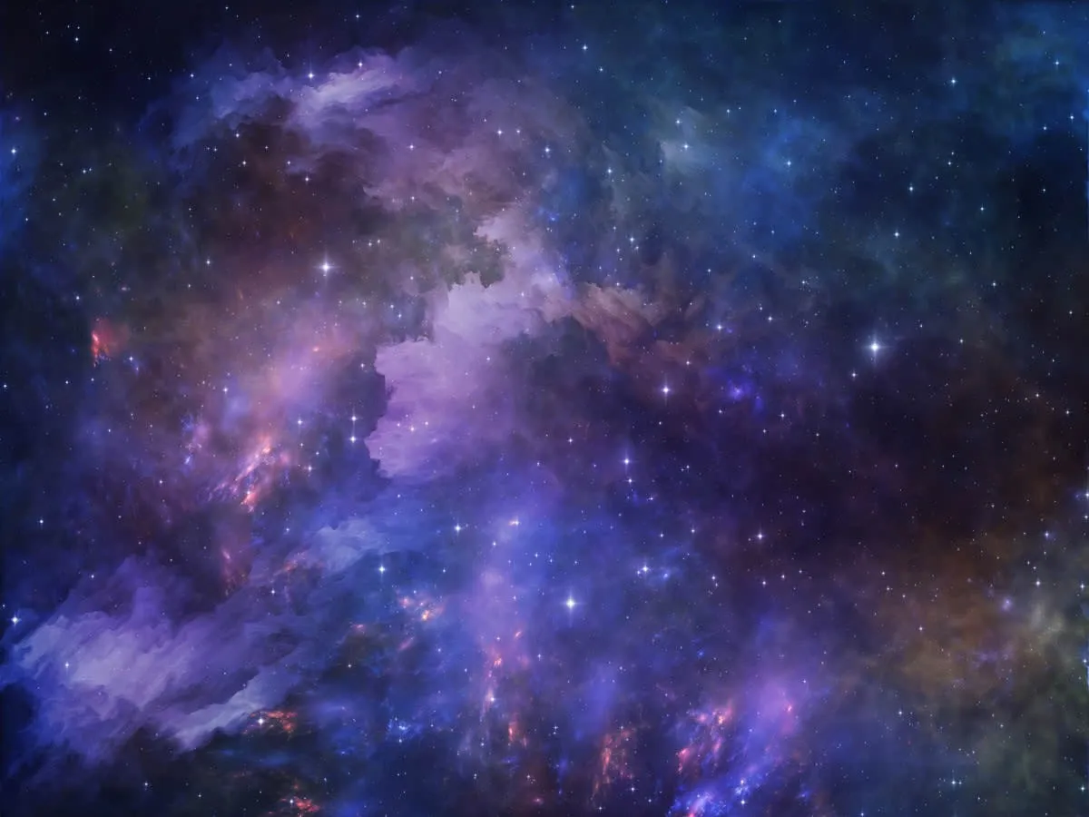 Design composed of nebula, stars and colors as a metaphor on the subject of astronomy, science, space and religion (Representative Image Source: Getty Images | AGSAndrew)