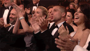 Standing ovation.