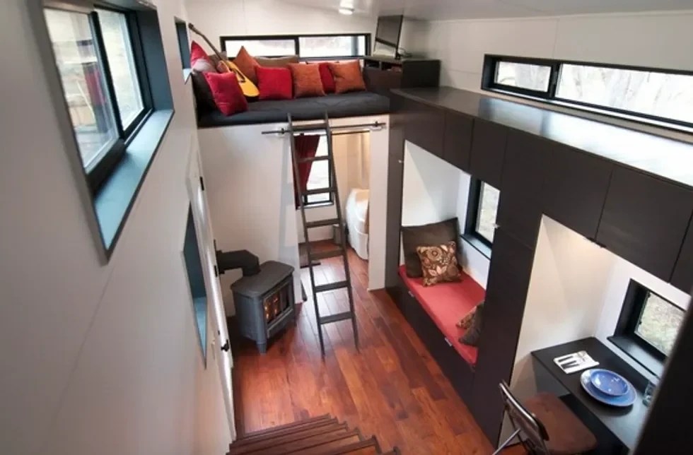 Upstairs looking down.