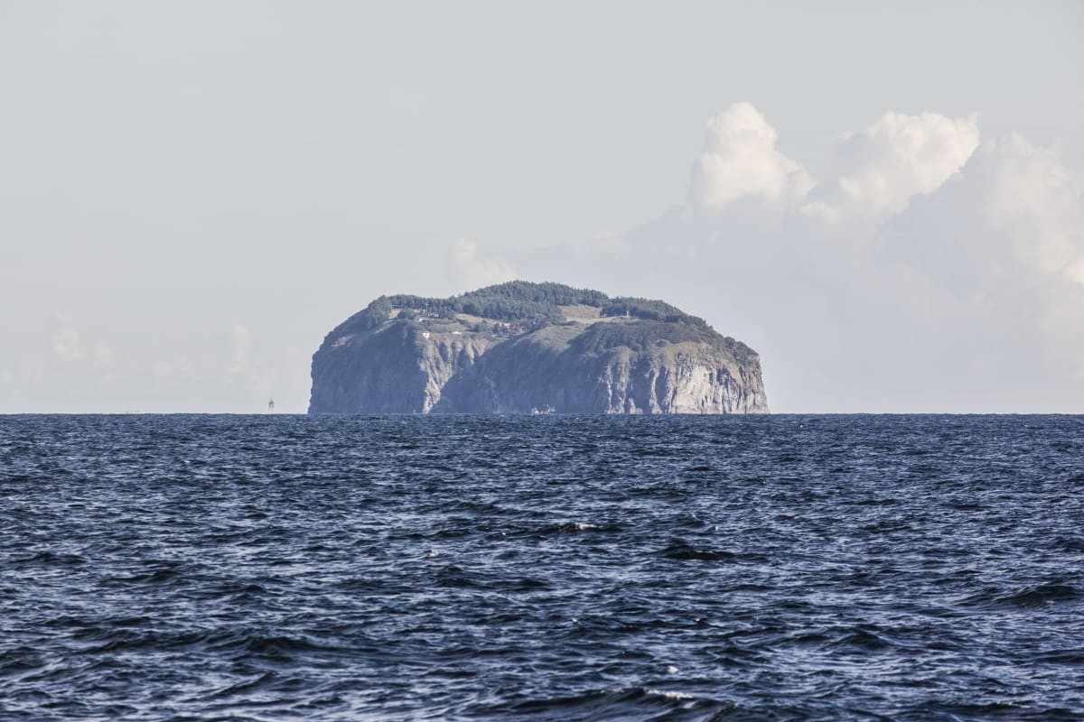 Image Source: The Island of Jukdo (bamboo island) off Ulleung-Do in Korea. 120 km (75 mi) east of the Korean Peninsula, the Ulleung-Do is a popular tourist destination. (Photo by James Leynse/Corbis via Getty Images)