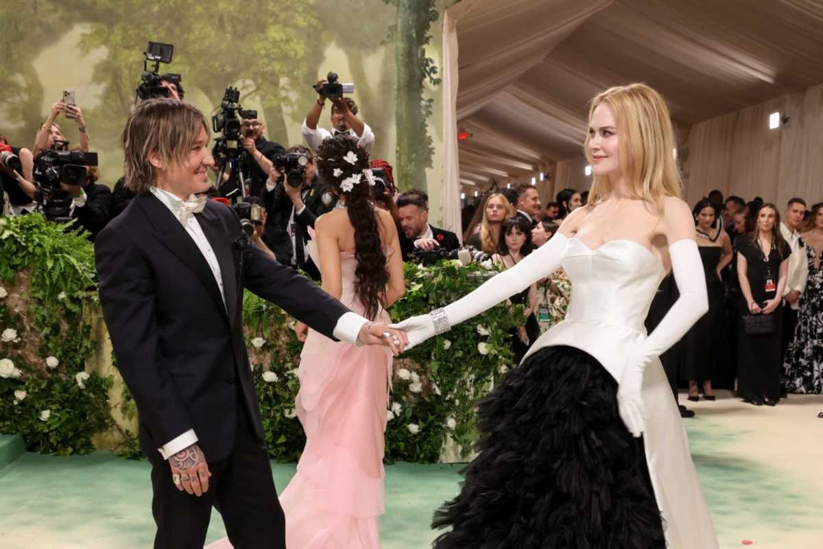 Image Source: Keith Urban and Nicole Kidman attend The 2024 Met Gala on May 06, 2024 in New York City. (Photo by John Shearer/WireImage)
