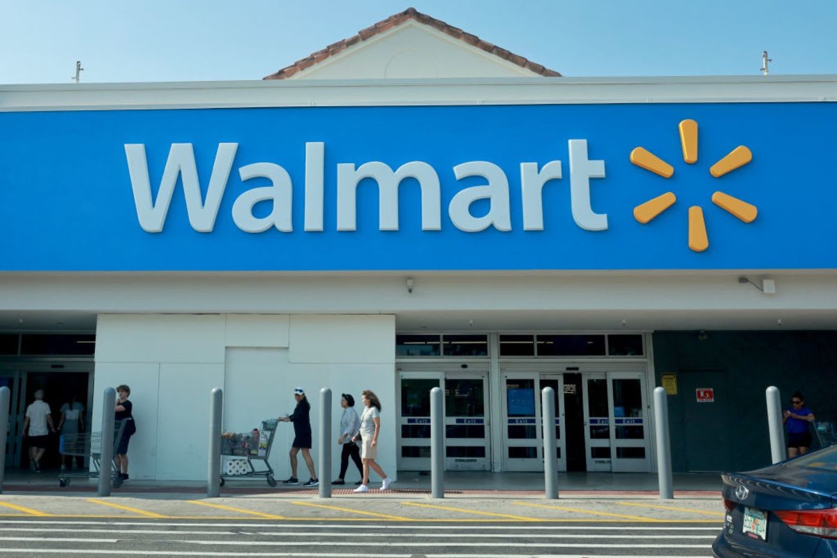 Representative Image Source: People walk near the entrance to a Walmart store on May 14, 2024 in Miami, Florida. (Photo by Joe Raedle/Getty Images)