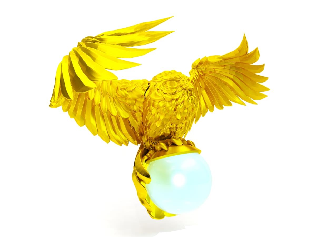 Golden owl figure and magical ball (Representative Image Source: Getty Images | Geerati)