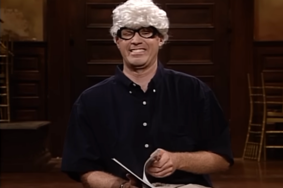 Will Ferrell in character as Harry Caray during his 'SNL' audition