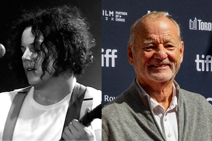 Jack White and Bill Murray