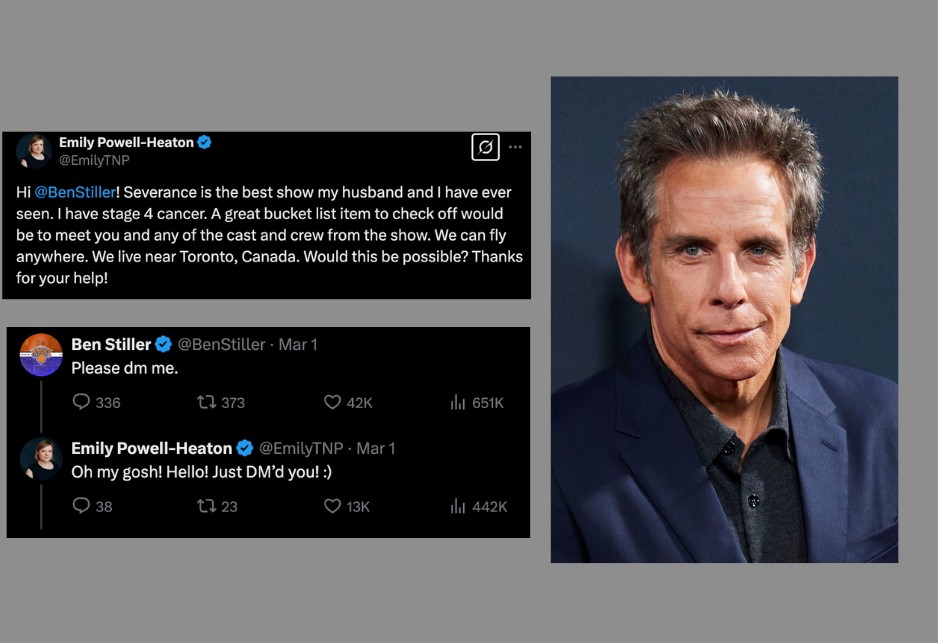 Ben Stiller smiling in a photo