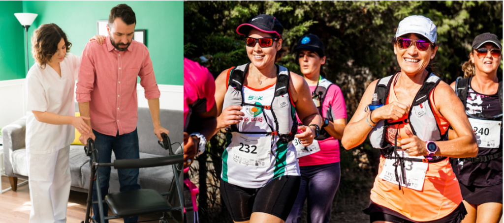 paralysis, exercise, London Marathon, perseverance, mental health