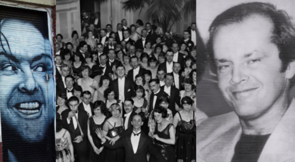 jack nicholson, the shining, film, photo, original shining photo