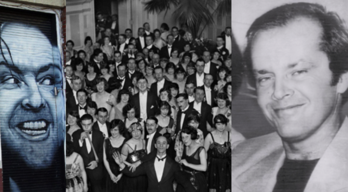 jack nicholson, the shining, film, photo, original shining photo
