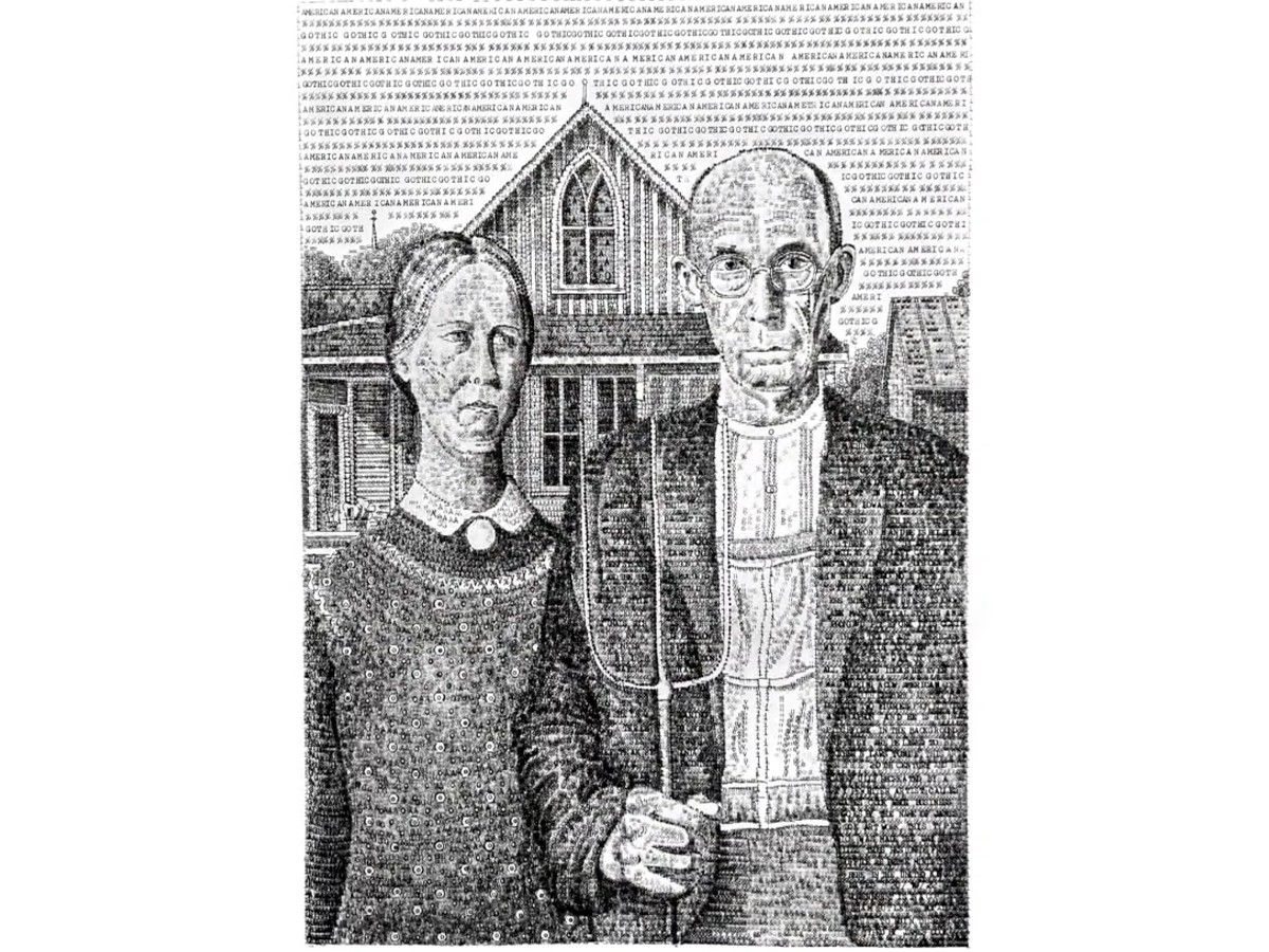 history, classic art, famous painting, art series, Portraits of America, typing