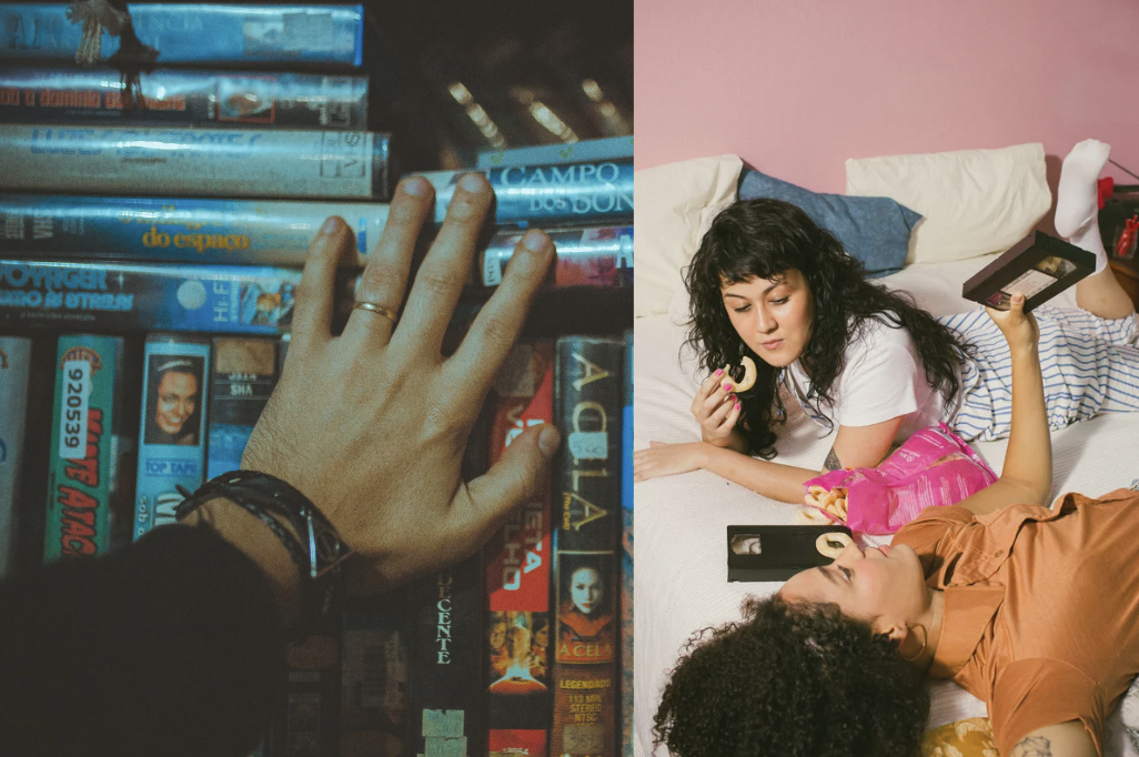 millennial, vhs, movie, tape collecting, film