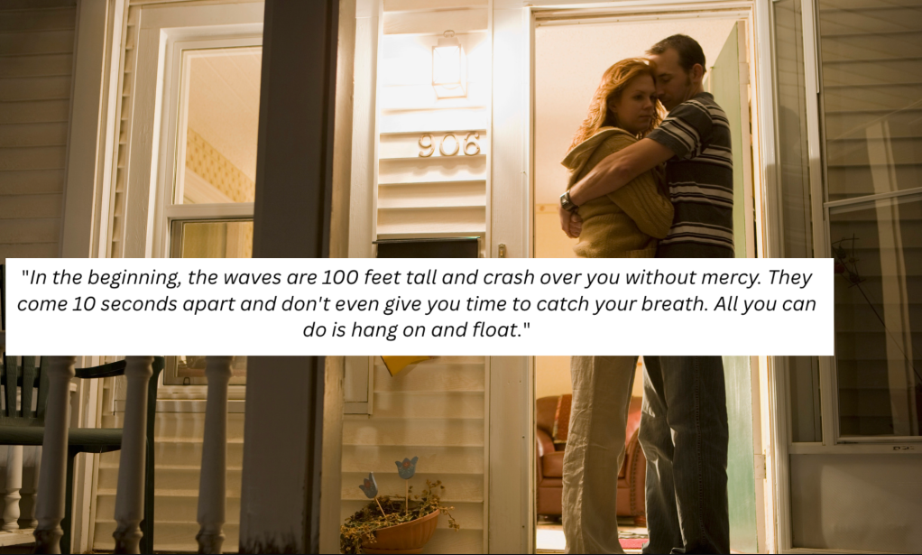 grief support, coping with loss, internet wisdom, reddit advice, GSnow comment, dealing with death, emotional healing, wave theory grief