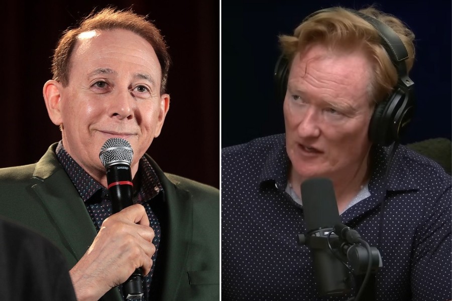 conan o'brien, paul reubens, pee-wee herman, paul reubens tribute, conan o'brien podcast