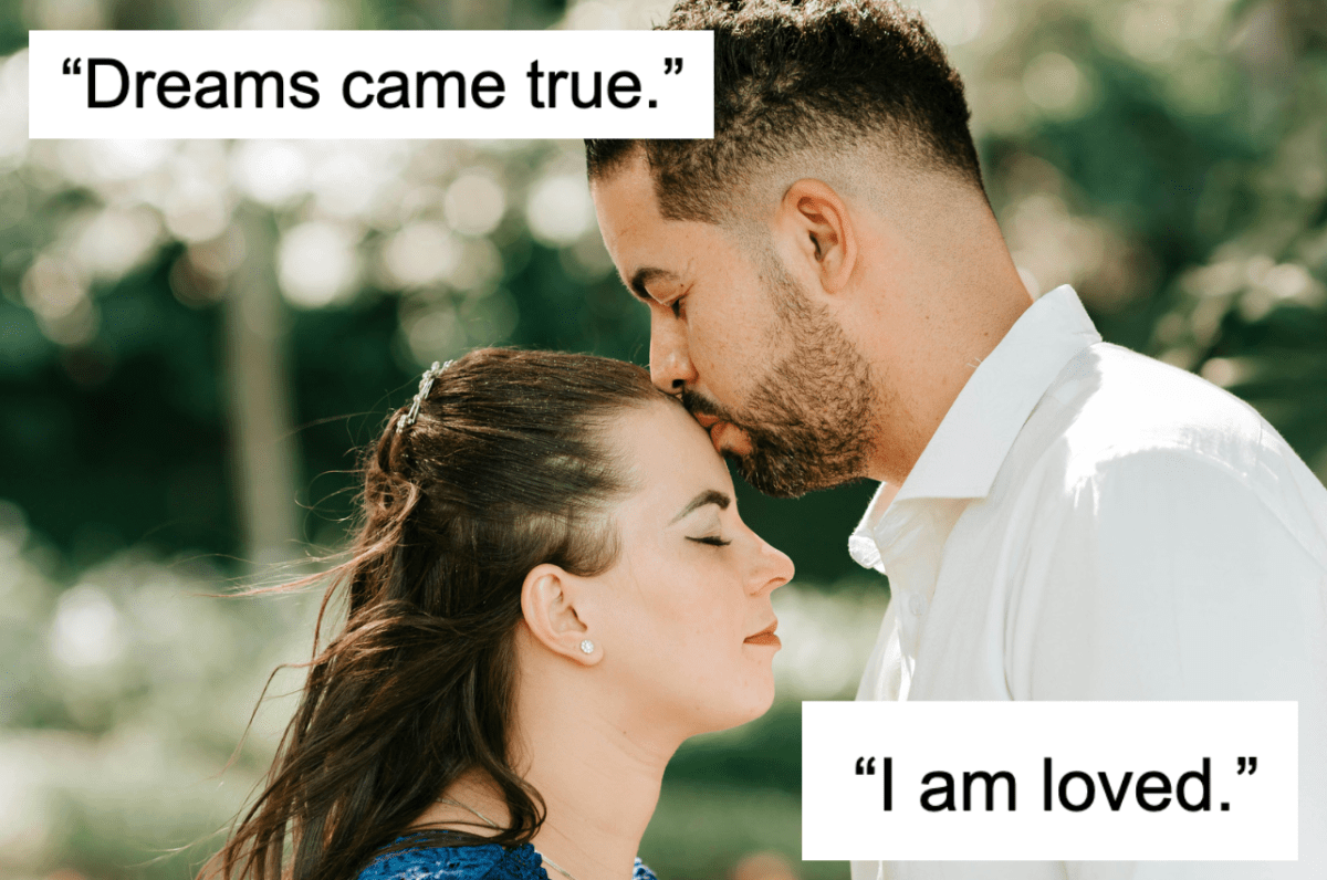 love, storytelling, three-word story, couple, affection