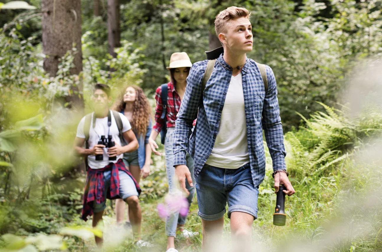 hiking, detention, discipline, punishment, nature