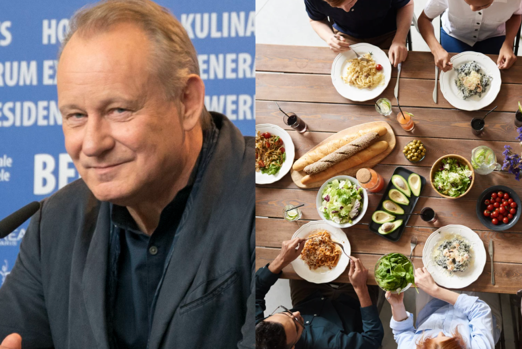 stellan skarsgard, lunch, lunch breaks, economy, work culture