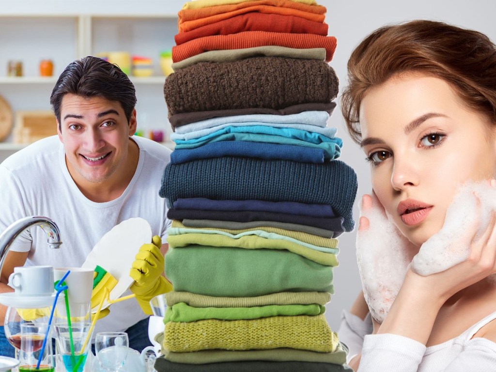 soap, hands, dishes, laundry, washing techniques, explainer, life hacks