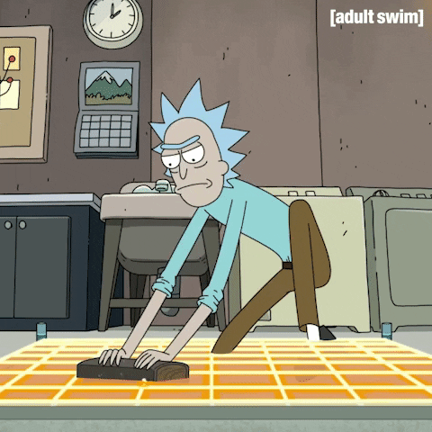 Rick and Morty, rage cleaning, negative emotions, self-groom, mental health, poor physical, solution