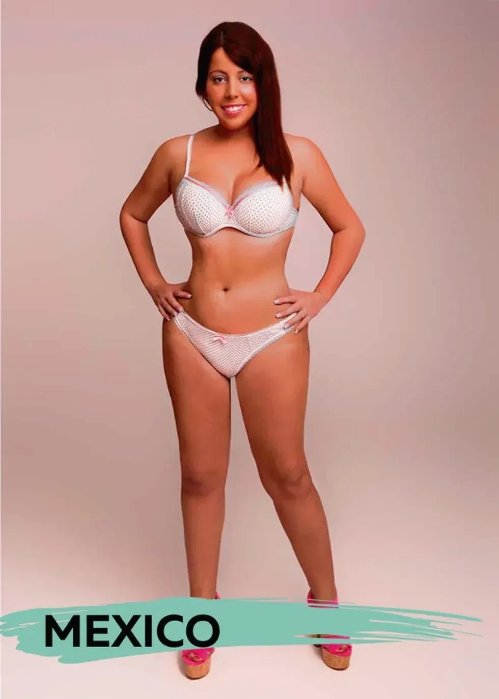 beauty standards, Perceptions of Perfection, Superdrug Online Doctors, photoshop experiment, body image, ideal body, global beauty, BMI, societal pressure, viral study
