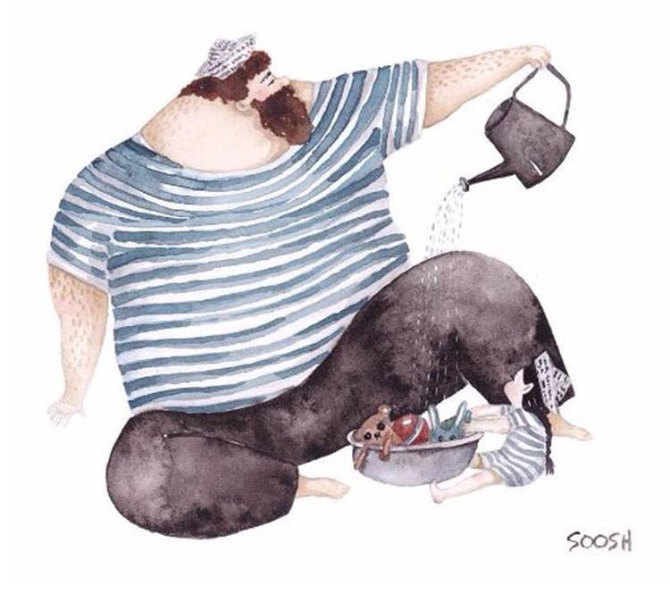 Dads nurture our imagination.