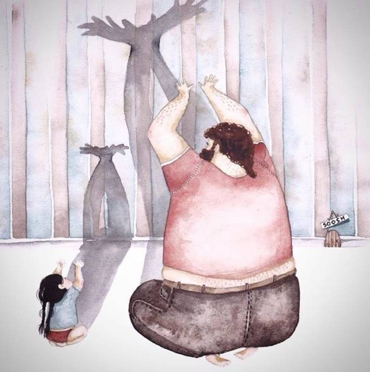 Dads inspire creativity.