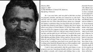Jordan Anderson letter, freed slave letter, historical clapbacks, powerful historical documents, slavery in America, American history, reparations, slave response letter, 1865 historical letters