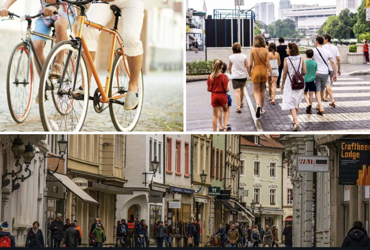 walkable city, cars, mediterranean, climate change, health