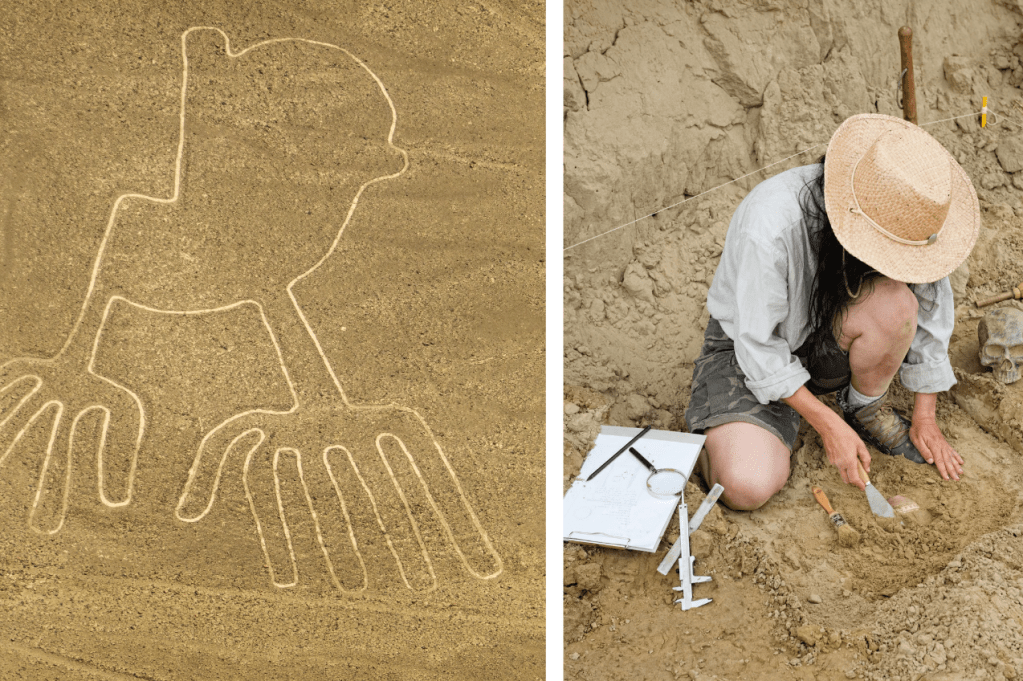 archeological discovery, ai, ancient history, peru, carvings