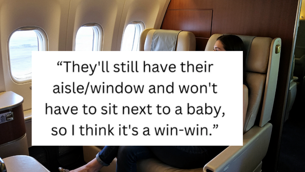airline seat swap, pregnant mom flight request, travel etiquette debate, airplane seat controversy, Mumsnet seat swapping, flying with toddlers, airplane passenger conflicts, viral parenting stories