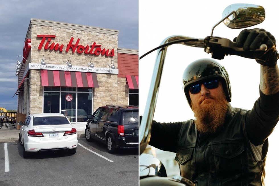 kindness, empathy, viral story, good news, inspiration, bikers, stereotypes, parenting, don't judge a book by its cover, compassion