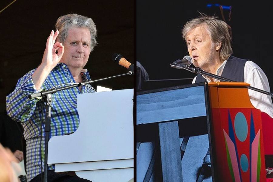 brian wilson, paul mccartney, brian wilson tribute, the beatles, the beach boys