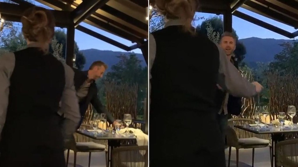 racism caught on video, waitress defends asian family, jennica cochran, michael lofthouse incident, viral restaurant video, anti-asian racism, gofundme viral, everyday hero story