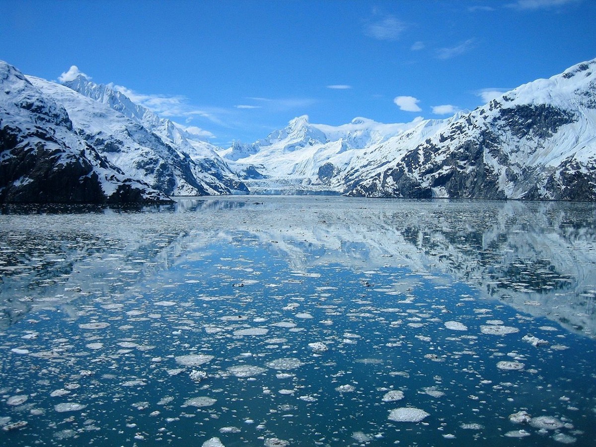 Glacier Bay, Antarctica, oceanographer, freshwater, ice, ice melts, seabed, organisms