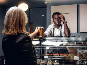 CEO, Codie Sanchez, Chris Williamson, podcast, coffee order, finance world, work ethic