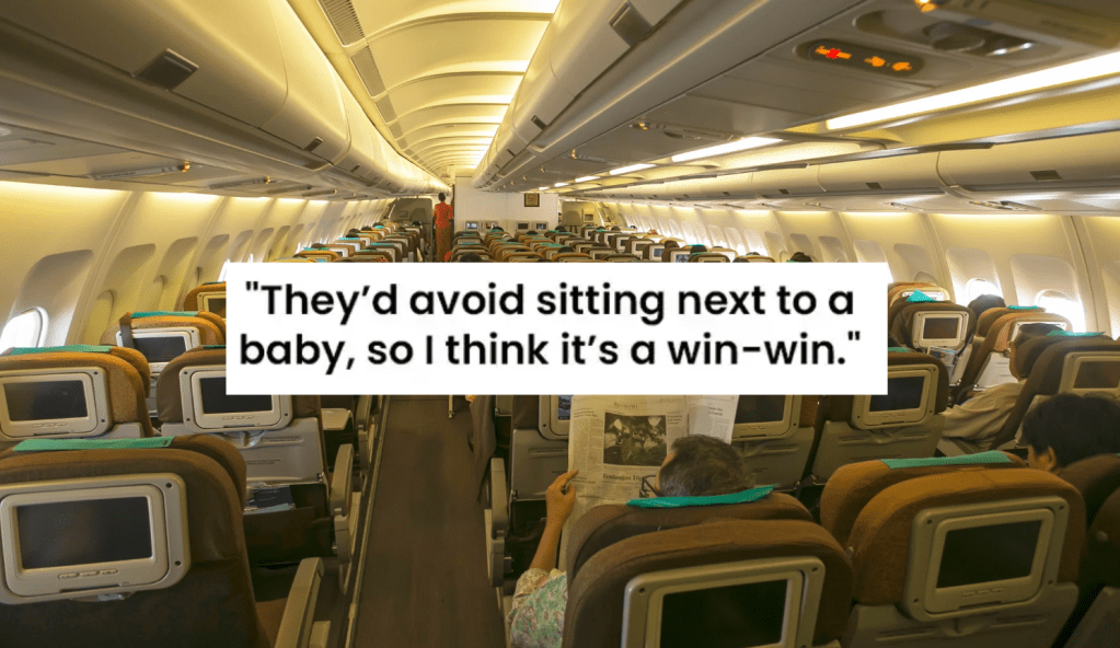 airplane etiquette, seat-swap, flying with kids, Mumsnet, travel debate, parenting, passenger rights, family travel, airline seats, viral post