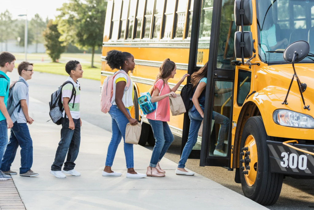 school bus, child safety, a.i. cameras, controversy, public concern