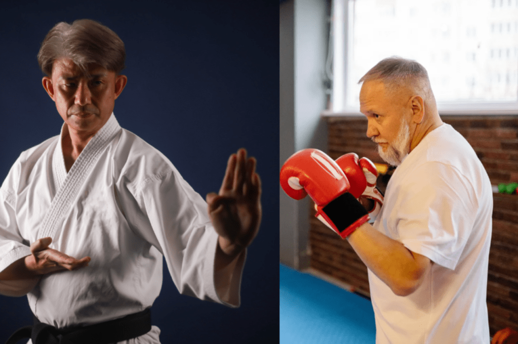 martial arts, seniors, exercise, mobility, higher standard of living