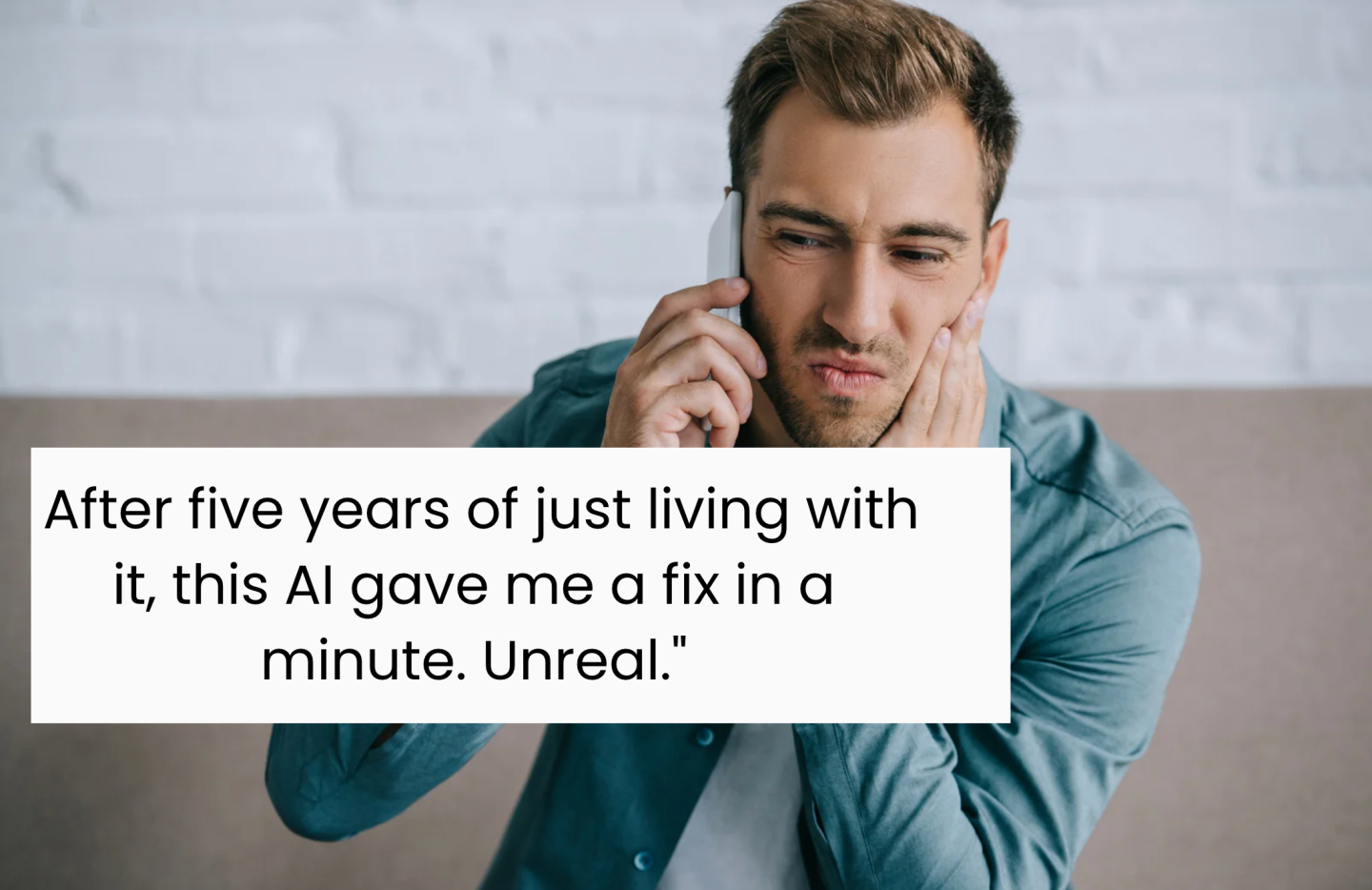 AI healthcare, ChatGPT, TMJ, jaw pain, life hacks, Reddit, viral stories, health tech, patient empowerment